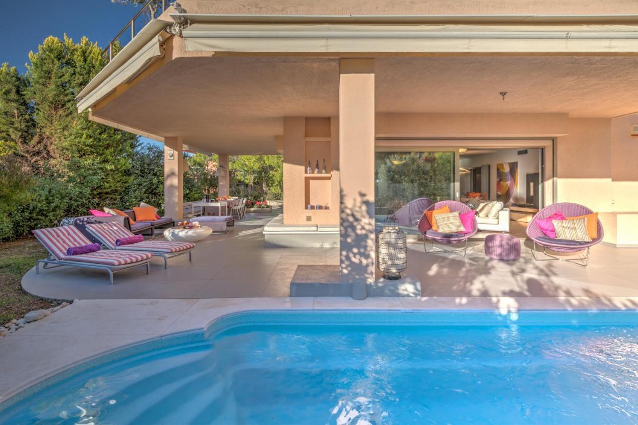 Luxurious Villa Philoxenia Lagonisi Eksteriør billede